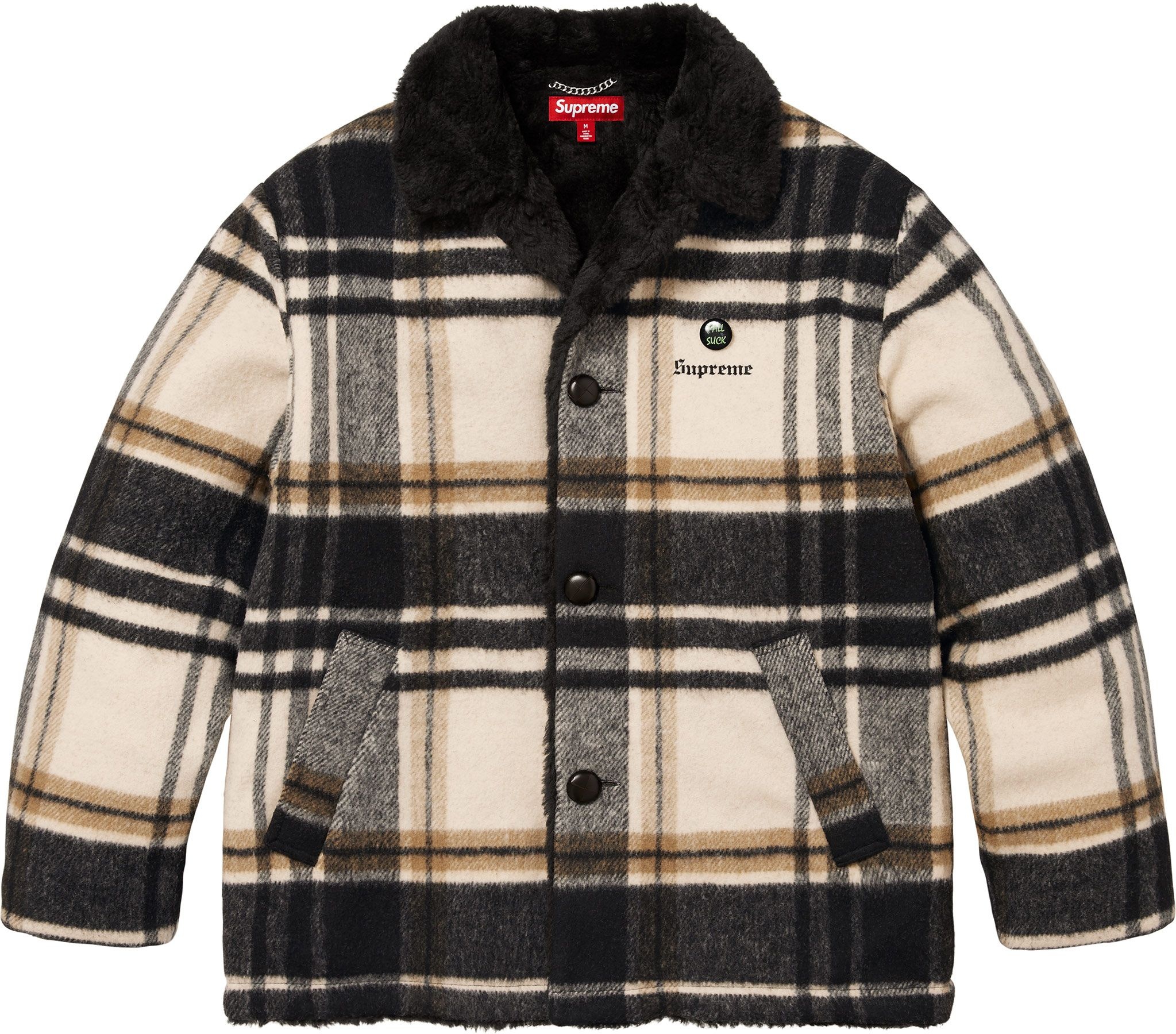 Plaid Car Coat view 6